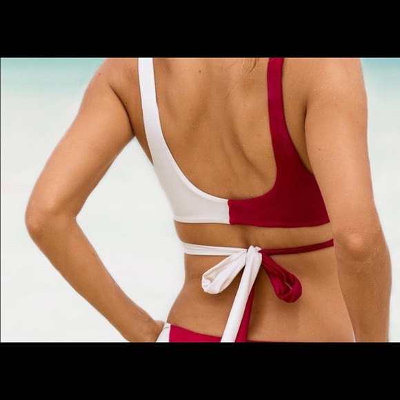 NWT Tori Praver Women’s Swimsuit bikini Top Size Large - Picture 2 of 3